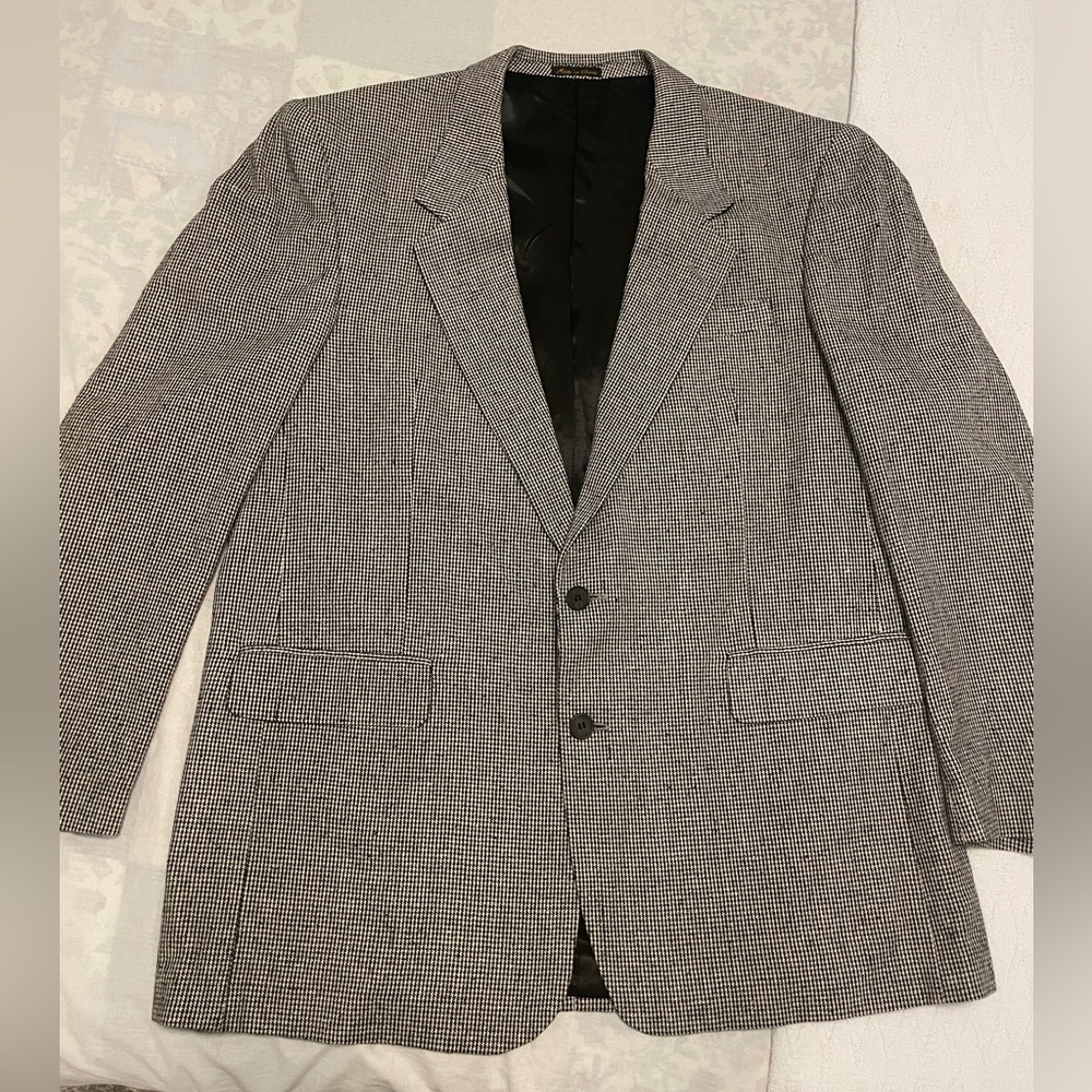 Silk men’s blazer